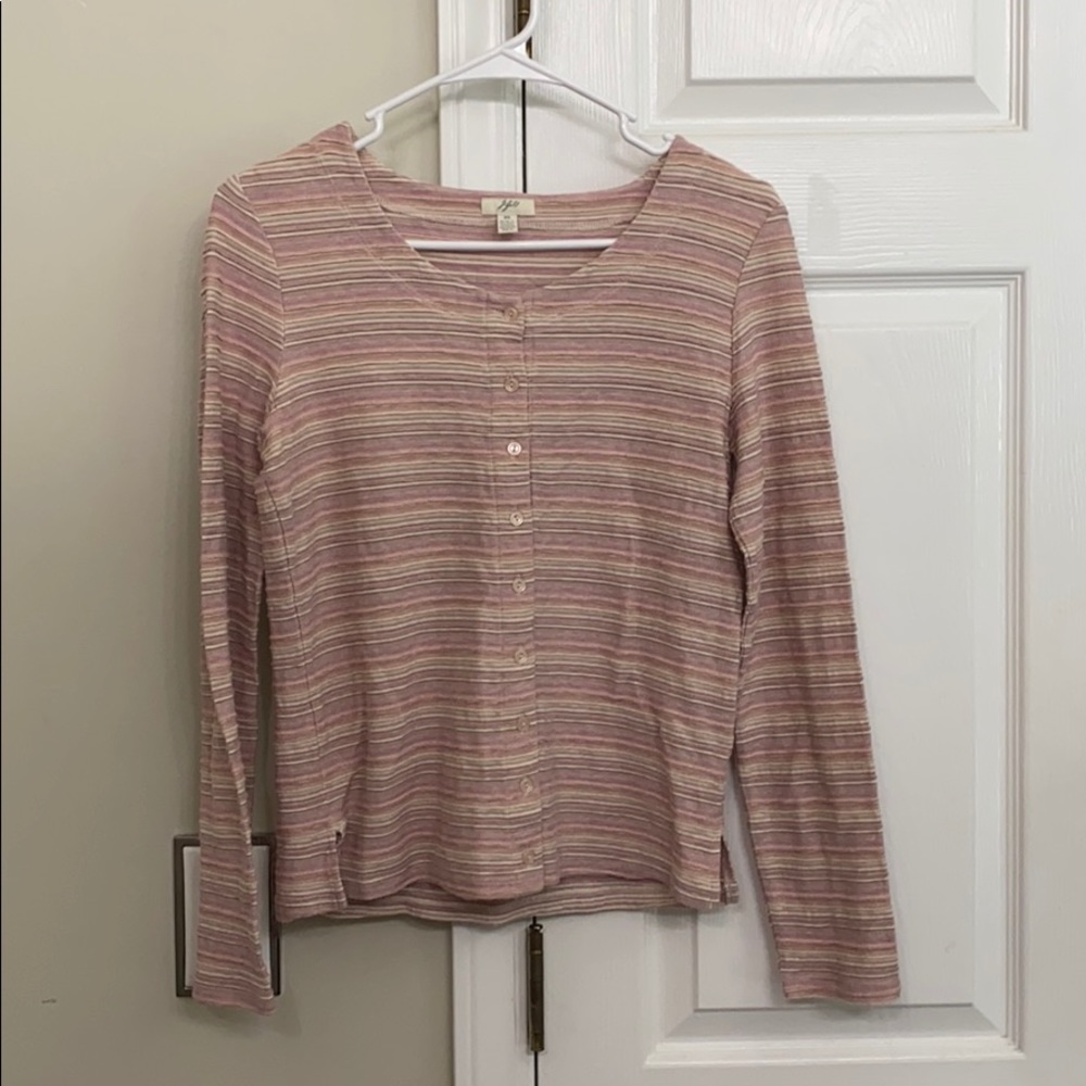 J Jill Button down sweater size XS